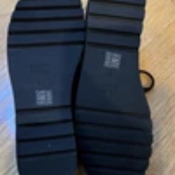 Eileen Fisher Eddy Women's Black Smooth Leather Platform Oxford Size 6.5 M - Picture 5 of 5